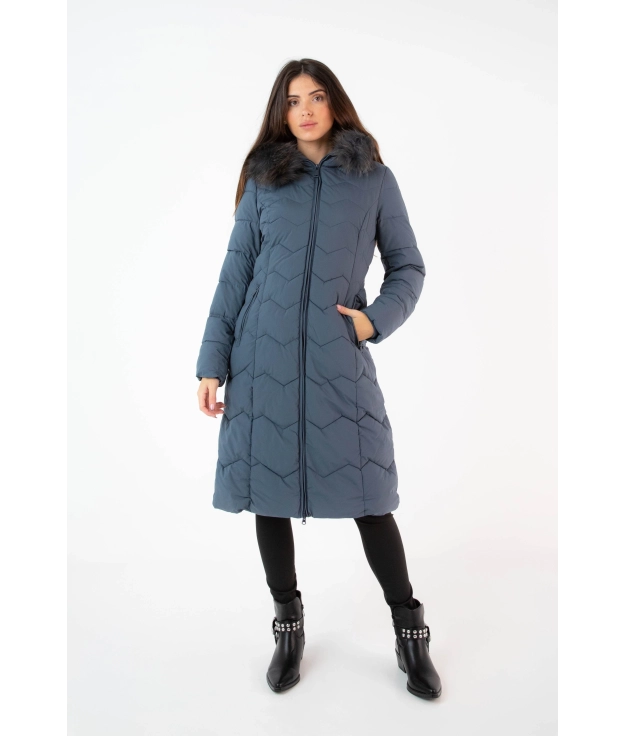 Cappotto Oster - Blu Pianno 39