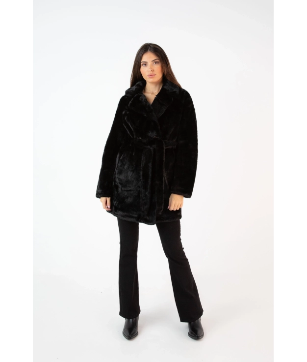 Cappotto Ciorse - Nero Pianno 39