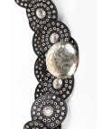 Ceinture large Omega - Noir Pianno 39