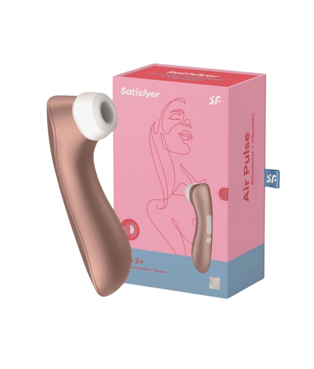 SUCCIONADOR DE CLÍTORIS - SATISFYER PRO 2+