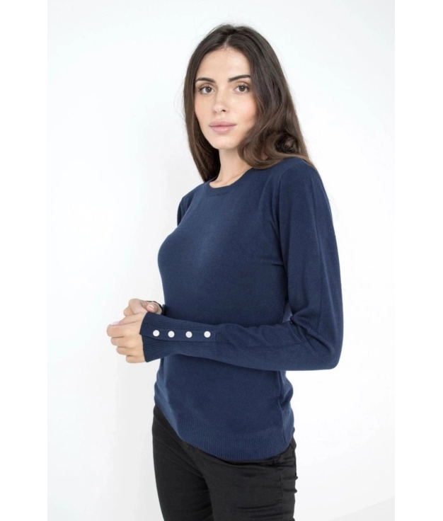 Pull Ubero - Bleu marine Pianno 39