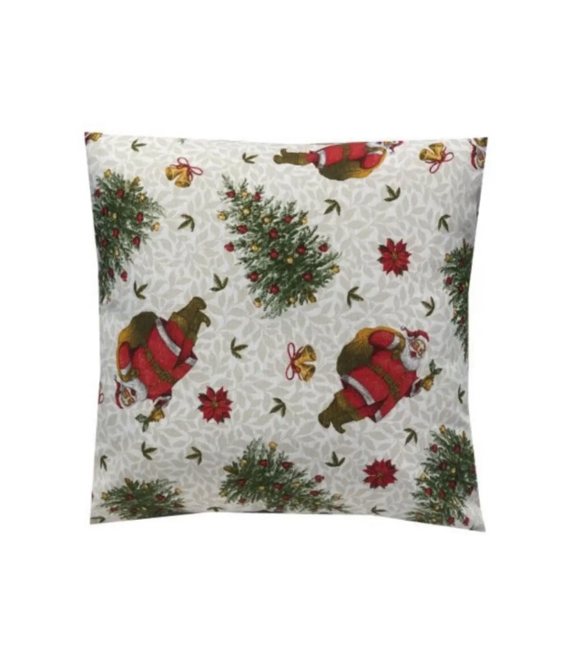 copia de copia de Conjunto de 2 capas de almofada com flores de Natal