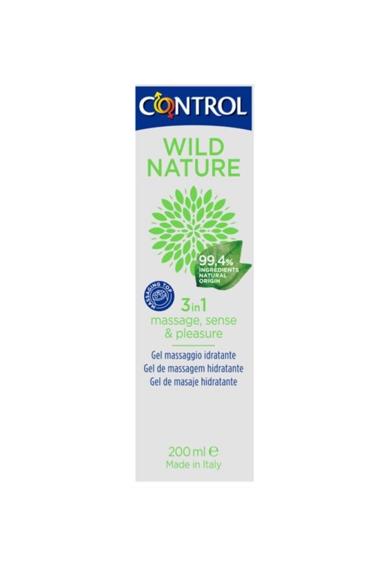 GEL DE MASSAGE CONTROL WILD NATURE 200 ML