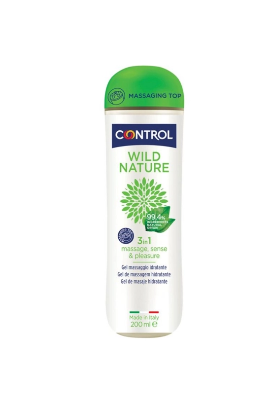 GEL DE MASSAGE CONTROL WILD NATURE 200 ML 2