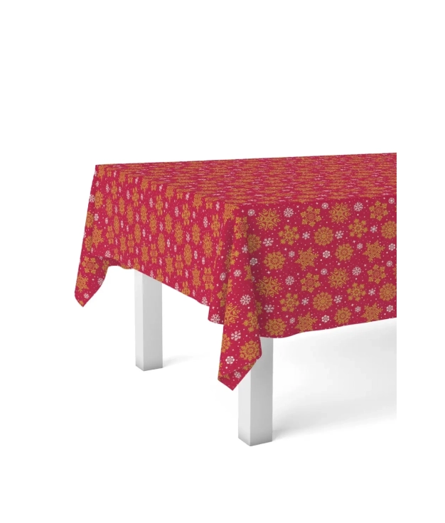 Christmas Tablecloth Christmas Rubber Tablecloth Flakes