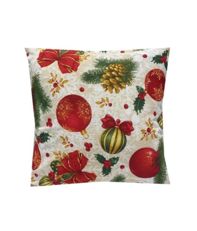 Lot de 2 housses de coussin de Noël Bolas