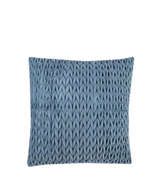 Cushion Cover Knots - Blue