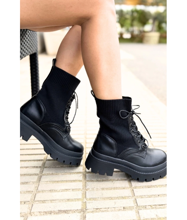 Low Boot Incosta - Black Pianno 39