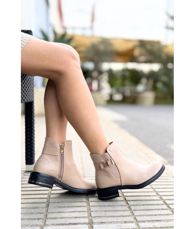 Bota Baja Trilpe - Beige Pianno 39