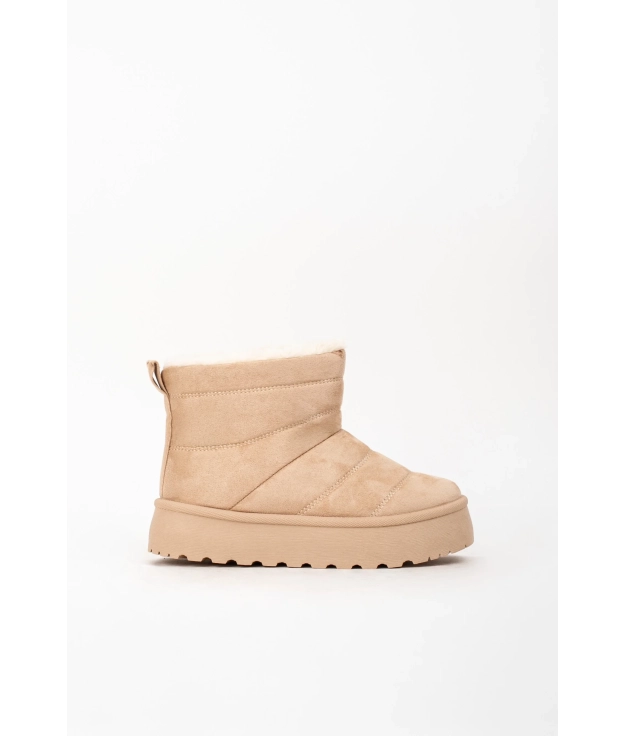 Low Boot Lamin - Beige Pianno 39