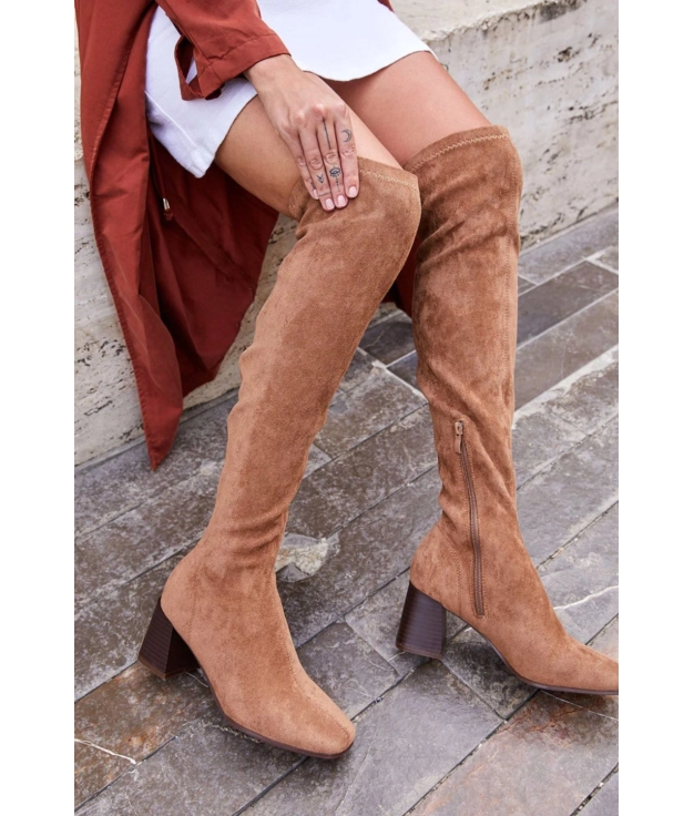 Dolche Tall Boot - Camel PIANNO39