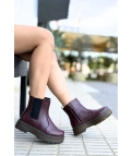 Bota Baja ZERU - Granate Pianno 39
