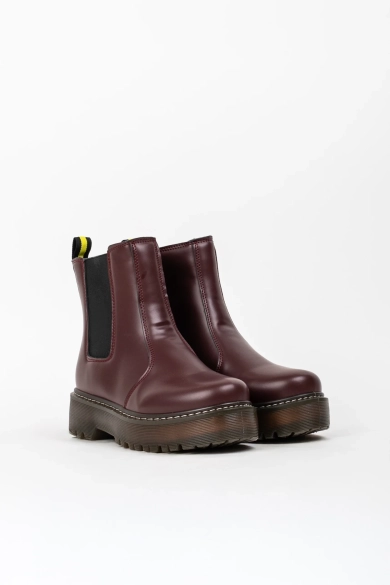 Bota Baja ZERU - Granate Pianno 39 2