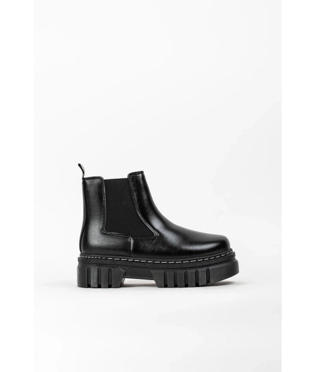 Bota baixa Sixma - Preto Pianno 39