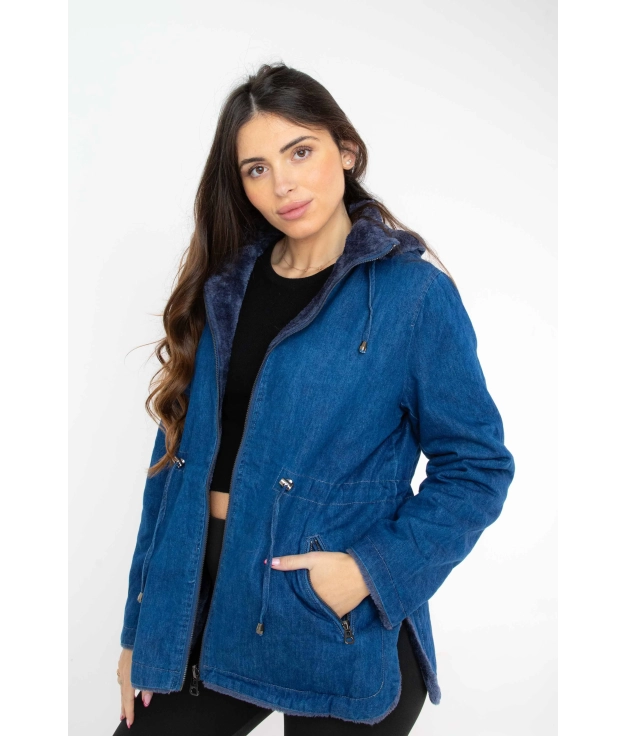 Chaqueta Reversible Noris - Denim Pianno 39