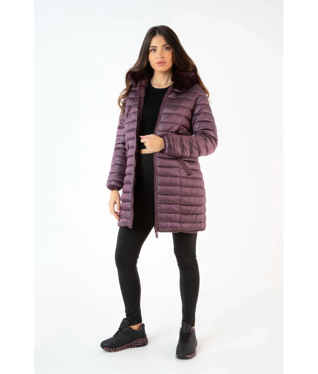 Abrigo Reversible Jurses - Morado Pianno 39