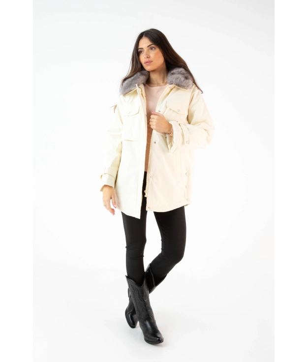 Chaqueta Ojores - Beige