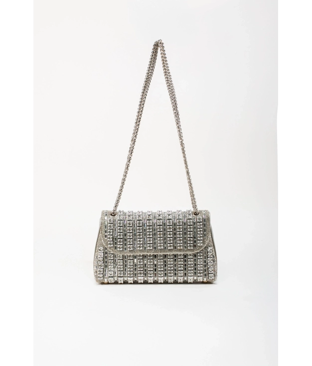 Bolso de Fiesta Meril - Plata Pianno 39