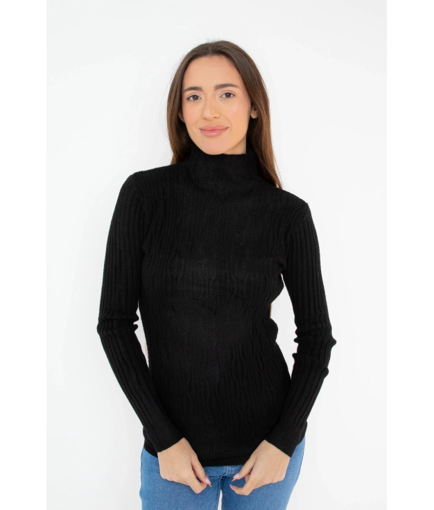 Duster Sweater - Black Pianno 39