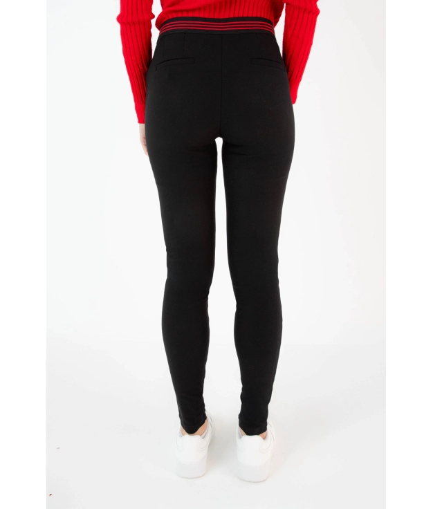 Leggins Borte - Preto/Vermelho Pianno 39