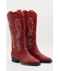 Sabena Tall Boot - Pianno Red 39