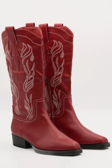Sabena Tall Boot - Pianno Red 39 2