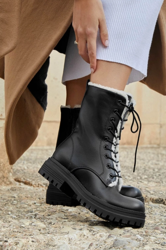 Low Boot Nesy - Black Pianno 39