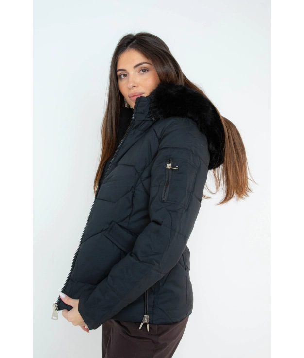 Manteau Folse - Noir Pianno 39