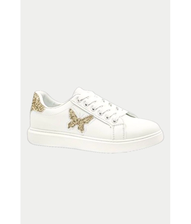 Sneakers Mariposa - blanco/oro Pianno 39