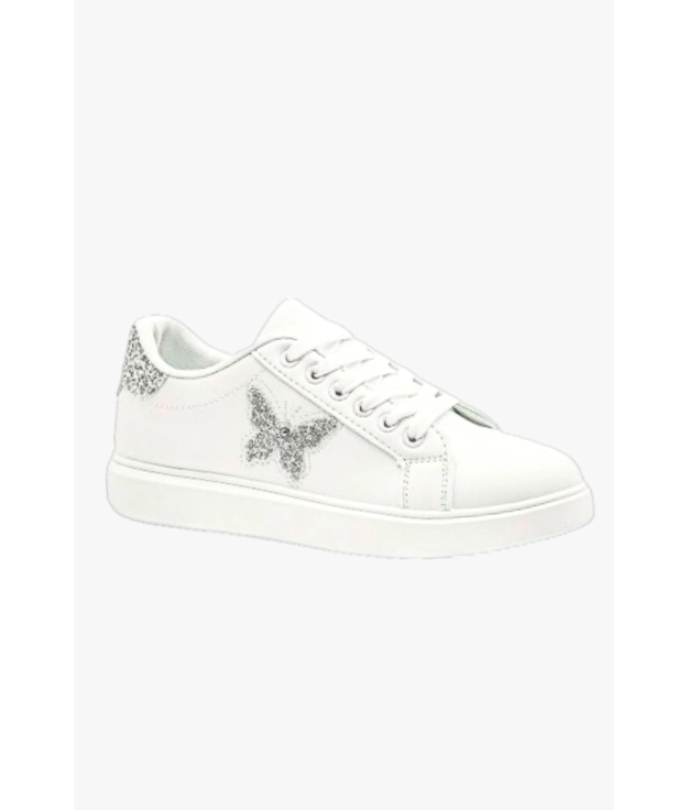 Sneakers Mariposa - blanco/plata Pianno 39