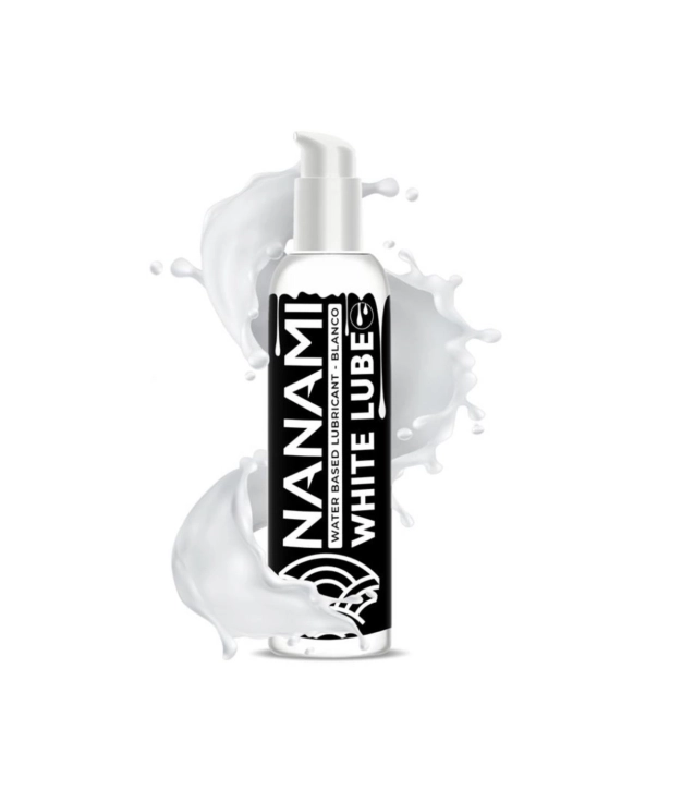 WHITE CREAMY WHITE LUBRICANT IMITATION SEMEN WATER BASED VEGAN 150 ML