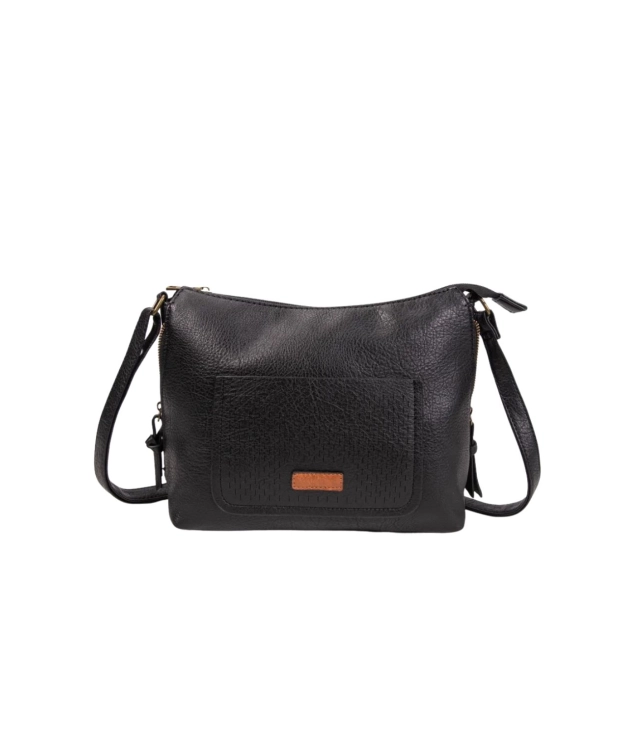 Bolso bandolera Mines - Negro Pianno 39