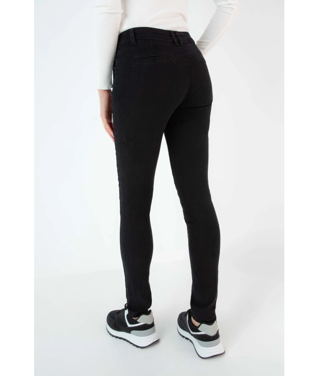 Jurne Trousers - Black Pianno 39