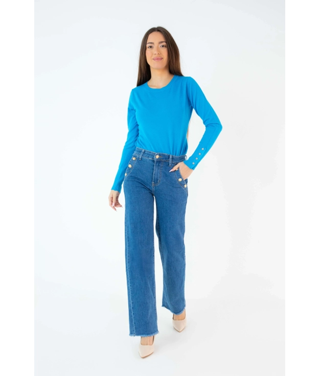 Dresci Trousers - Denim Pianno 39