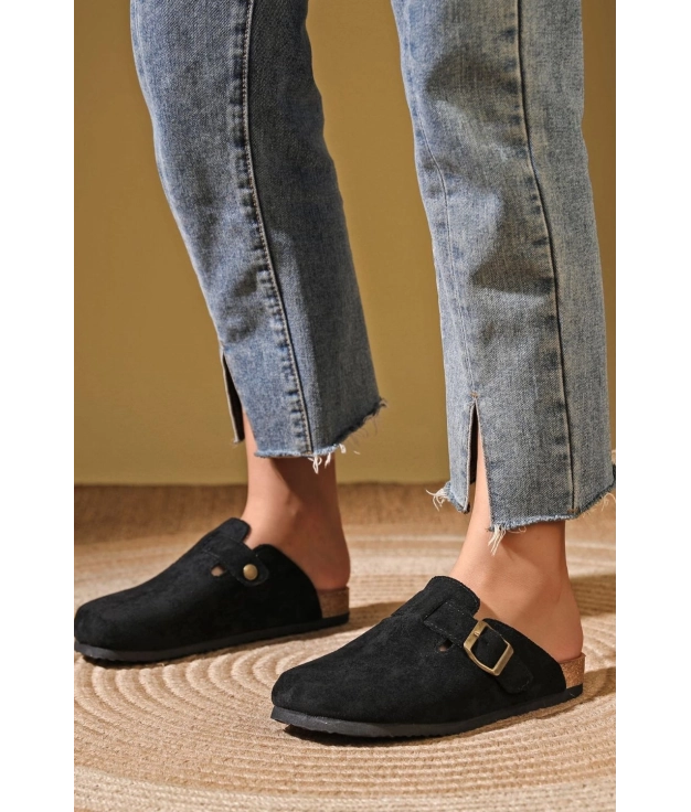 Zapato mule Isis - Negro Pianno 39