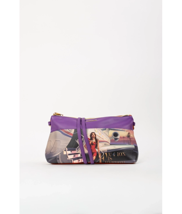 Bolso Bandolera Nicole Lee - Morado Pianno 39