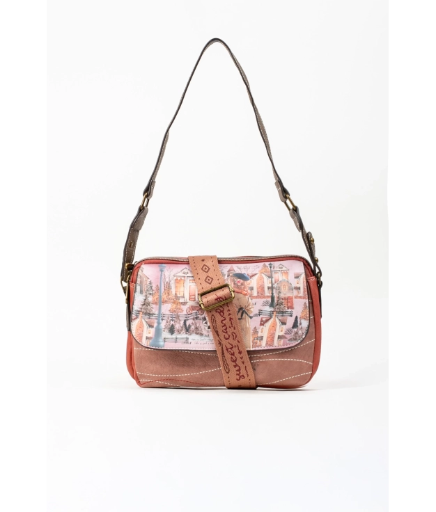 Bolso Bandolera Sweet - Taupe Pianno 39