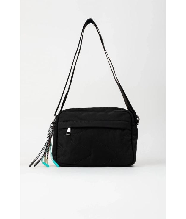 Bolsa de Ombro Ostrun - Preto Pianno 39