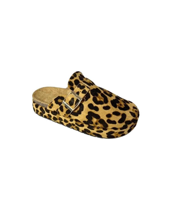 Mule Eros Shoe - Leopard Pianno 39