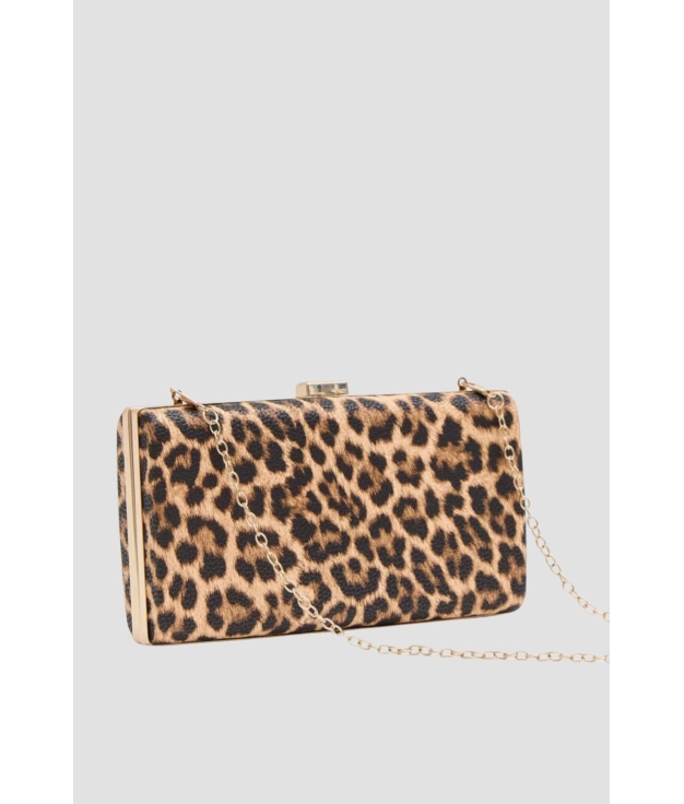 Bolso Clutch Cora - Leopardo Pianno 39