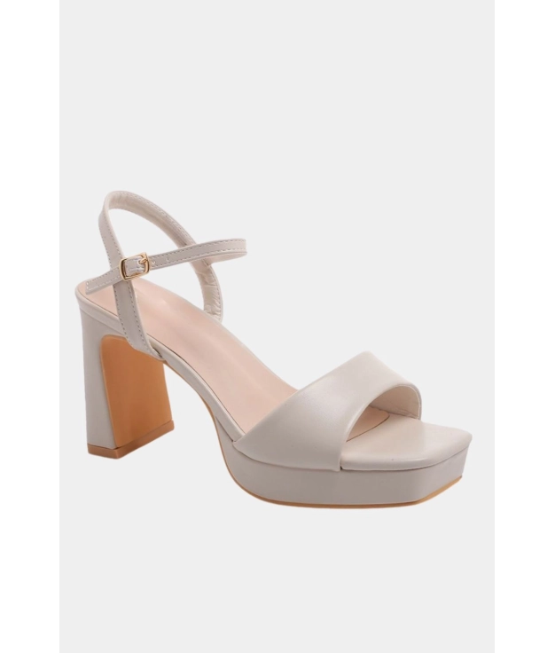 Heeled sandal Kalin - White Pianno 39