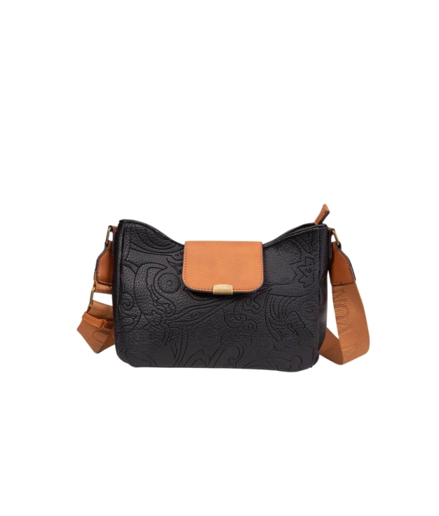 Bolso bandolera Urtron - Negro Pianno 39