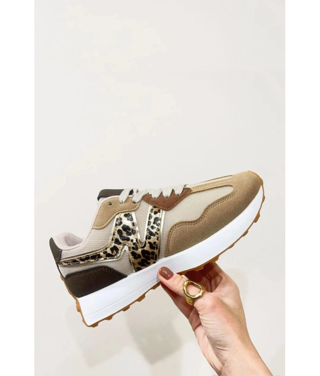 Sneakers Nancy - khaki pianno39