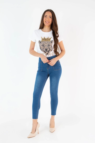 Pantalón Cidor - Denim Pianno 39