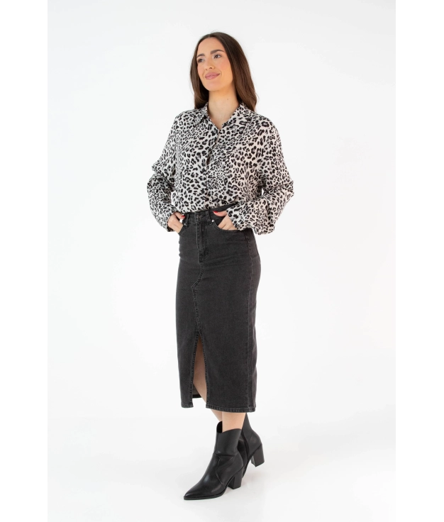 Skirt Aronu - Black Pianno 39