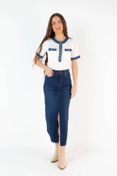 Falda Tremer - Denim Pianno 39