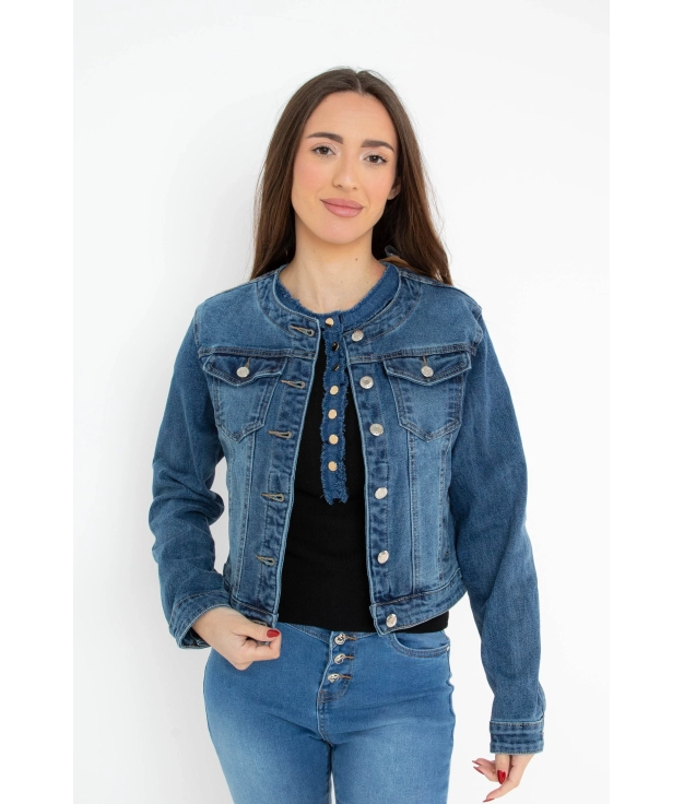 Jacket Pretes - Denim Pianno 39