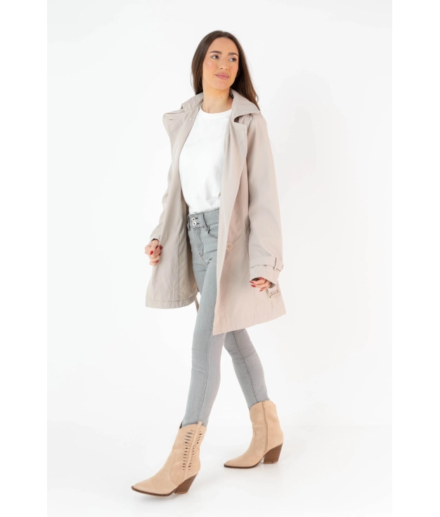 Gabardina Natre - Beige Pianno 39