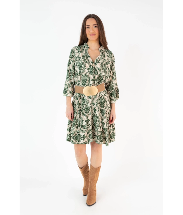 Onur Dress - Pianno Green 39