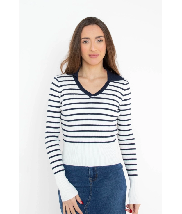 Miros Sweater - Pianno Blue 39